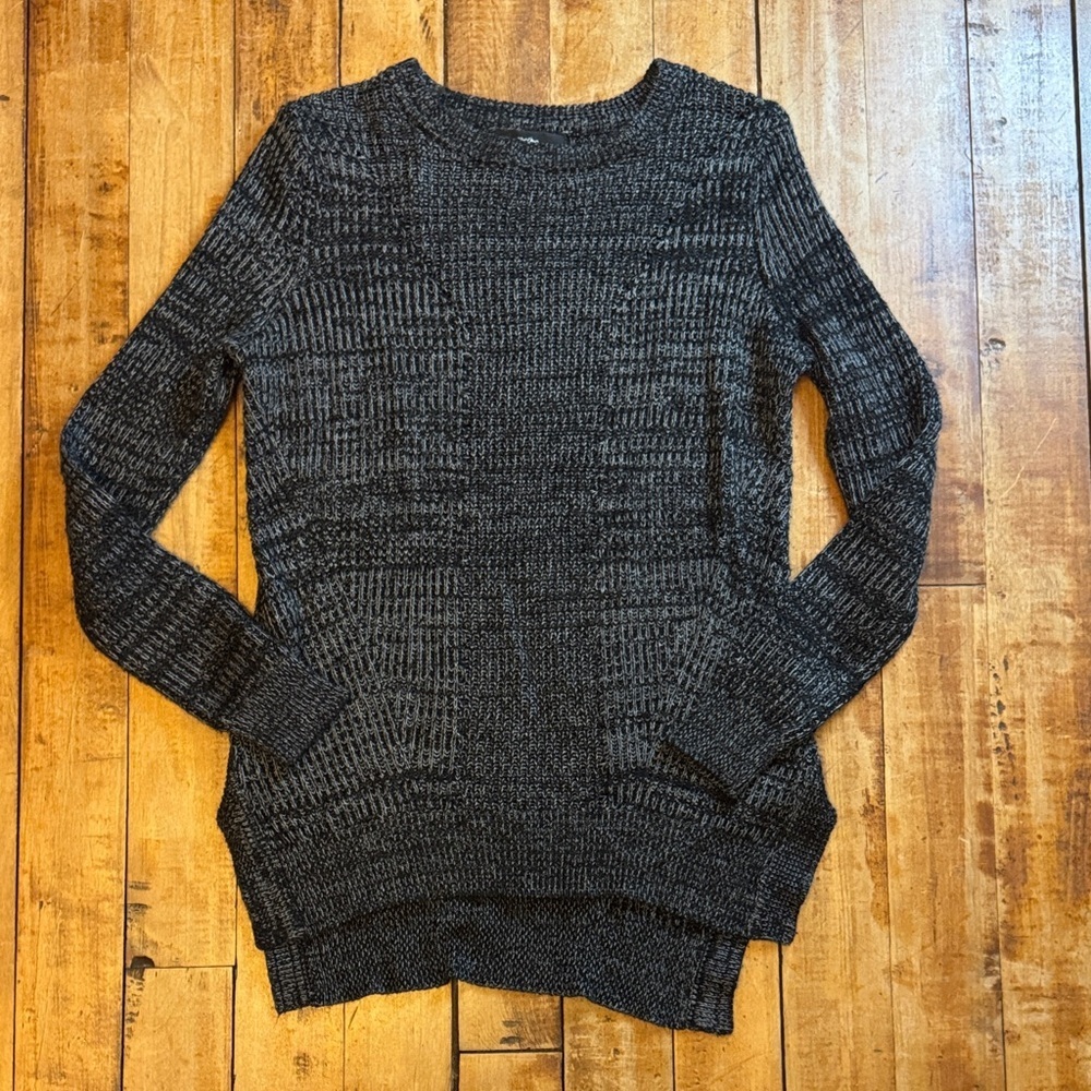 Mossimo Supply Crew Neck Sweater black knit Medium